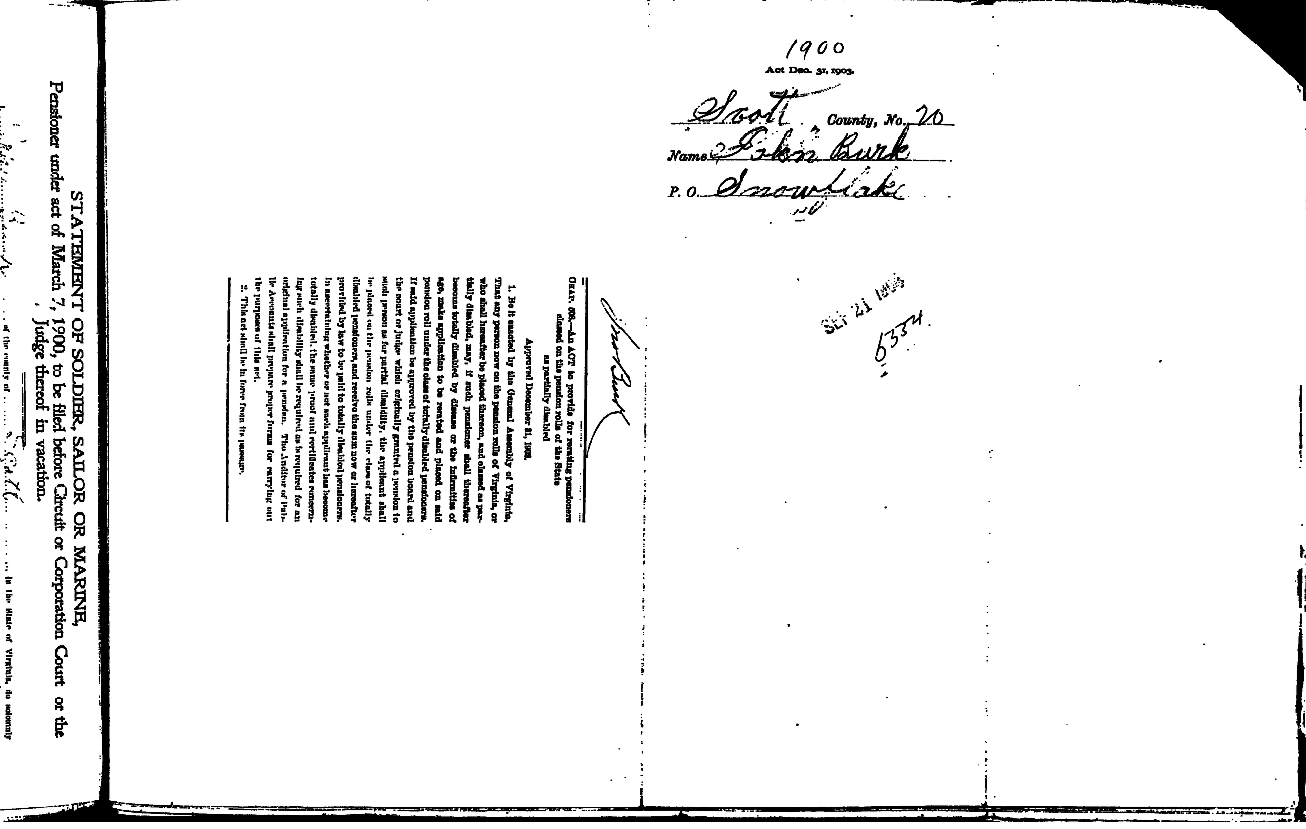 John Burke Russell County, Virginia in the Civil War